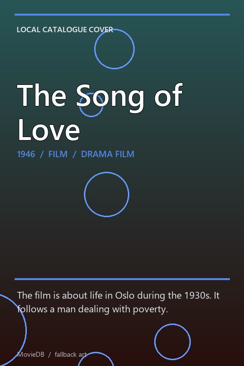 The Song of Love poster
