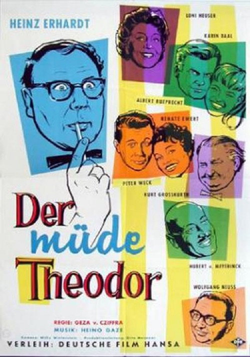 Tired Theodore poster