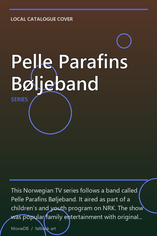 Pelle Parafins Bøljeband poster