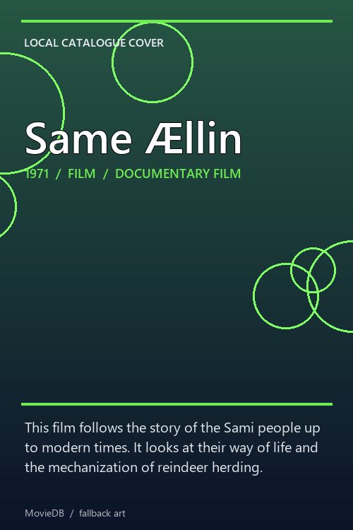 Same Ællin poster
