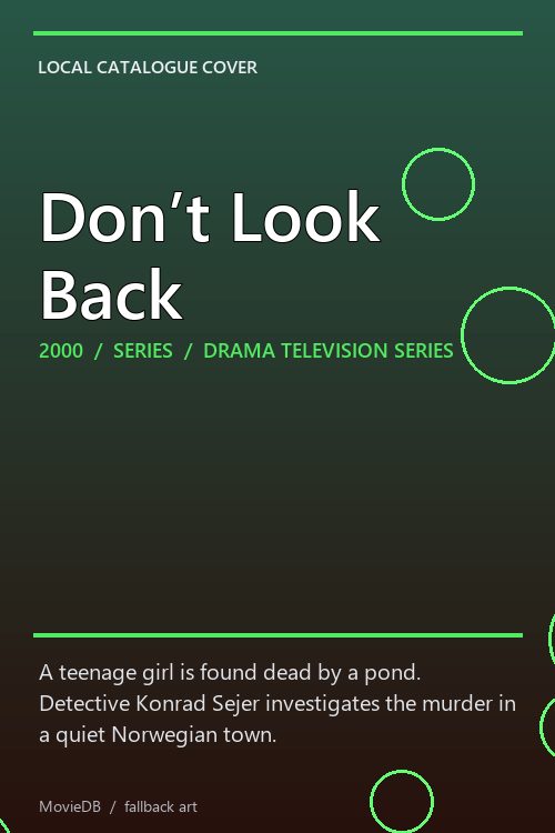 Don’t Look Back poster
