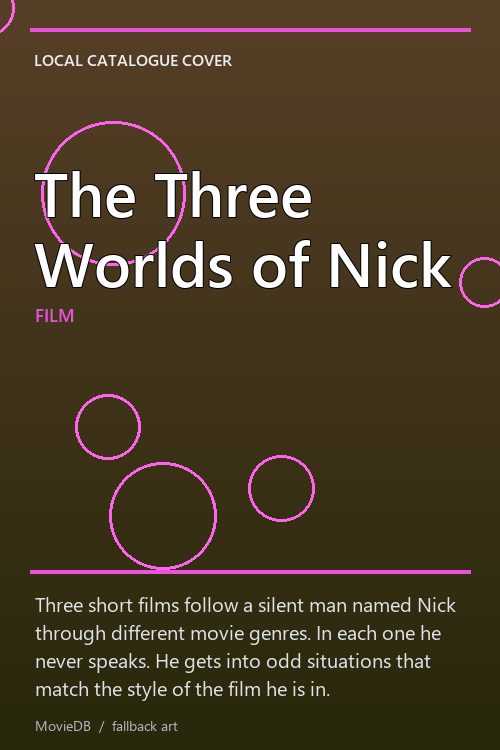 The Three Worlds of Nick poster