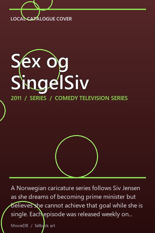 Sex og SingelSiv poster