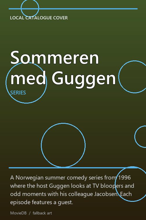 Sommeren med Guggen poster