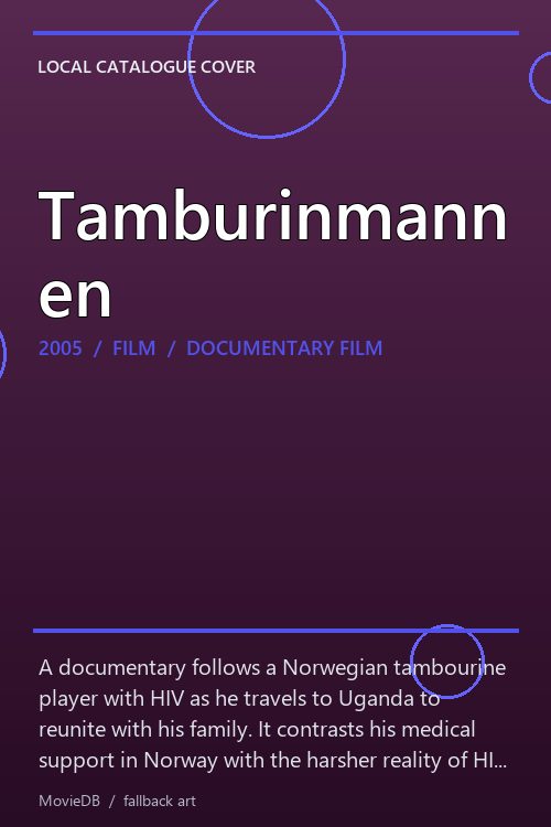 Tamburinmannen poster