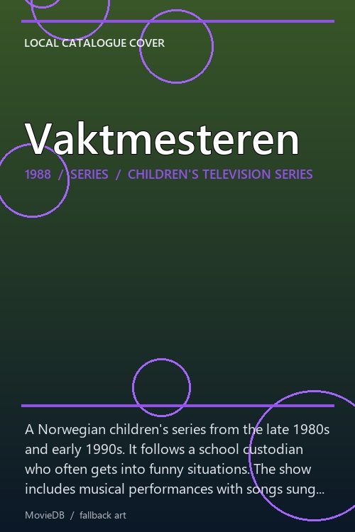Vaktmesteren poster