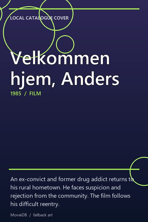 Velkommen hjem, Anders poster