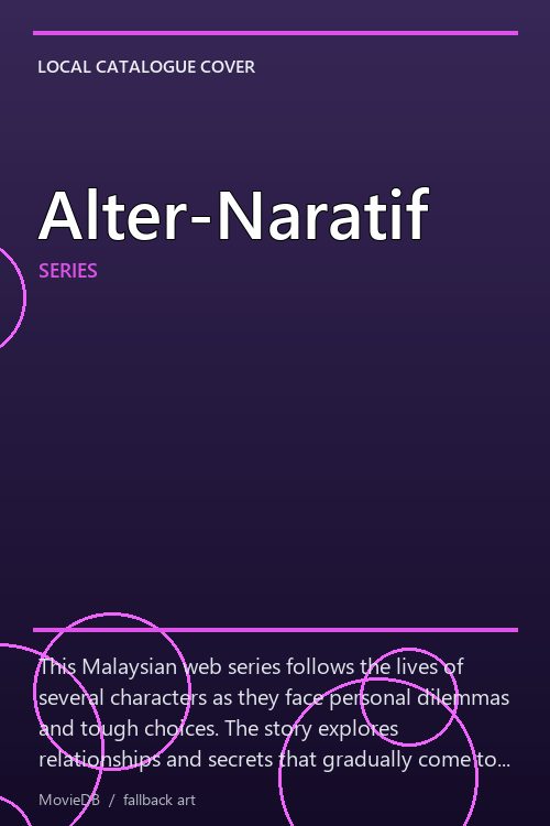 Alter-Naratif poster