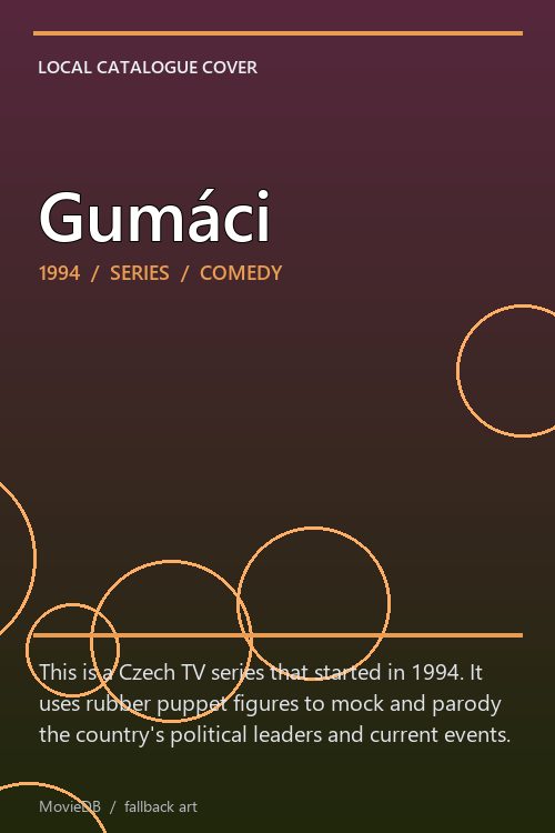 Gumáci poster