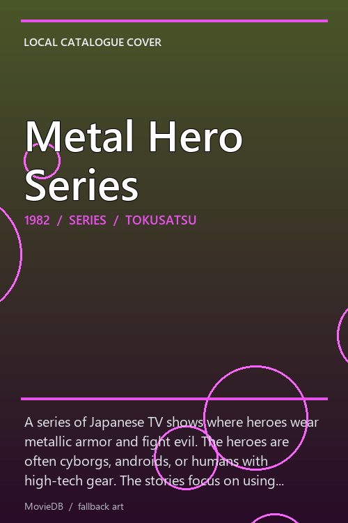 Metal Hero Series poster