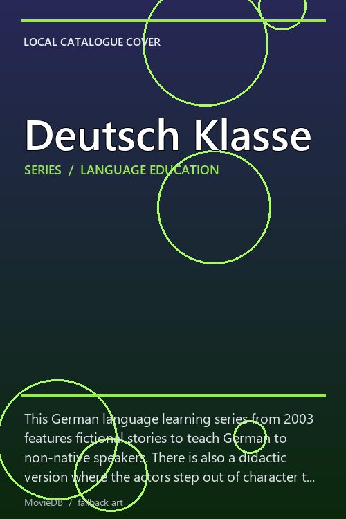 Deutsch Klasse poster