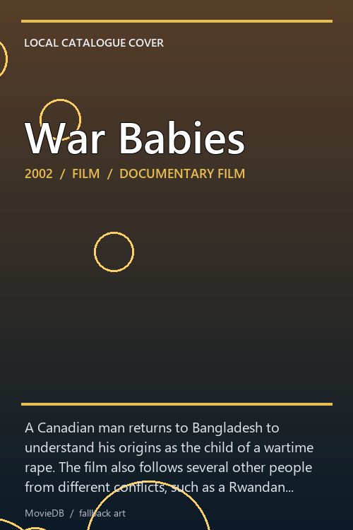 War Babies poster
