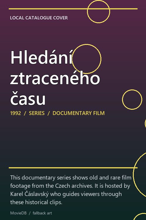 Hledání ztraceného času poster
