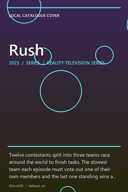 Rush poster