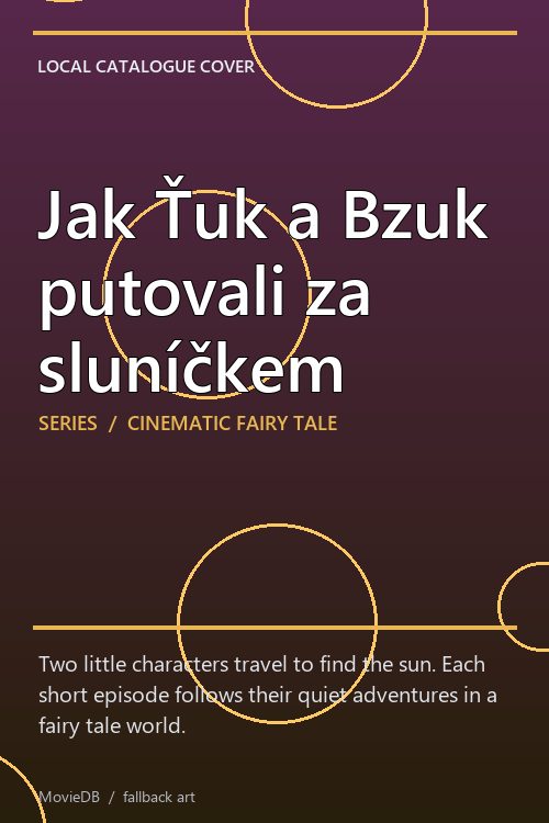 Jak Ťuk a Bzuk putovali za sluníčkem poster