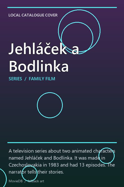 Jehláček a Bodlinka poster
