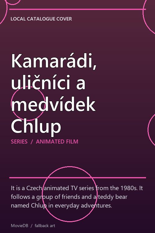 Kamarádi, uličníci a medvídek Chlup poster