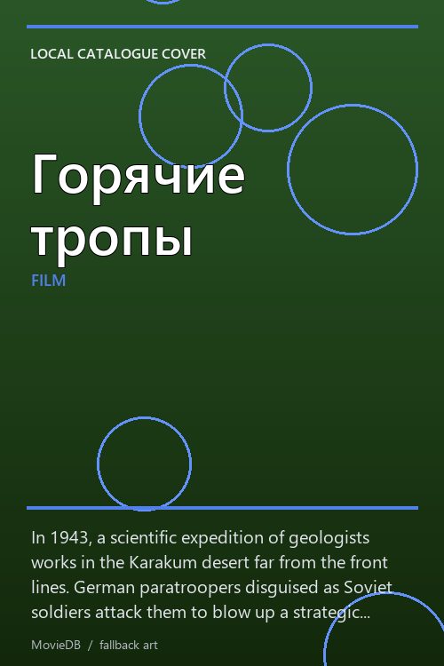Горячие тропы poster