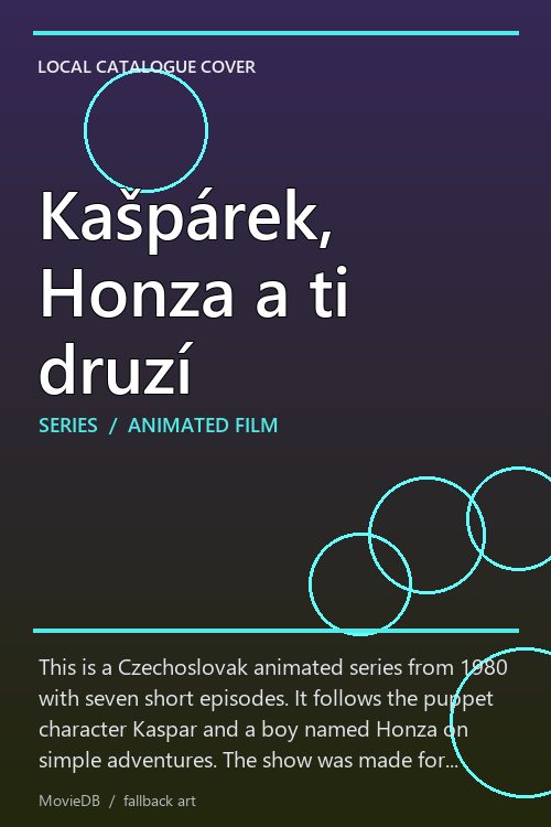 Kašpárek, Honza a ti druzí poster