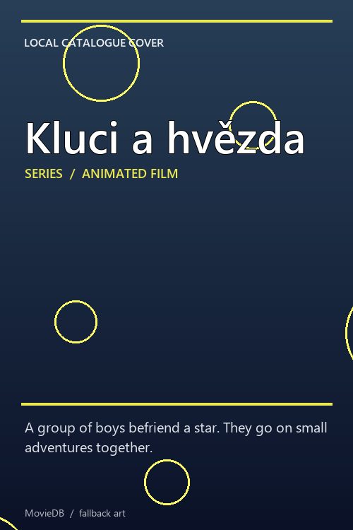 Kluci a hvězda poster