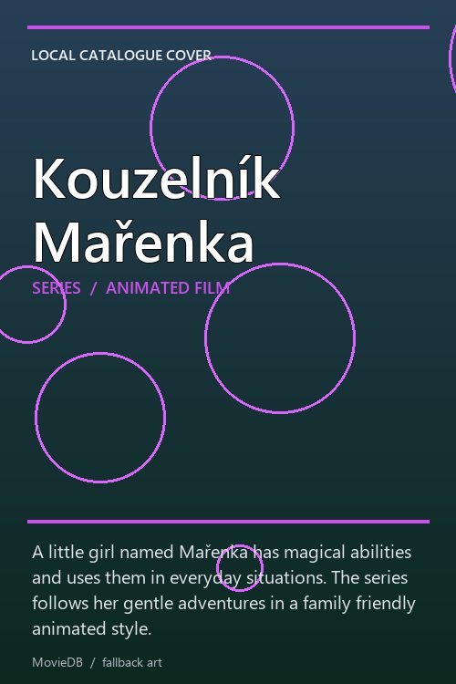 Kouzelník Mařenka poster
