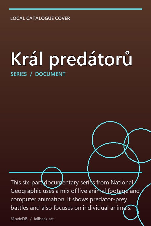 Král predátorů poster