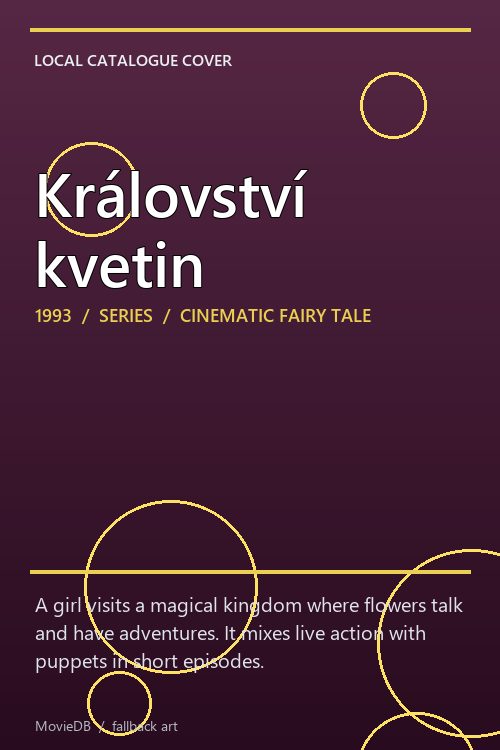 Království kvetin poster