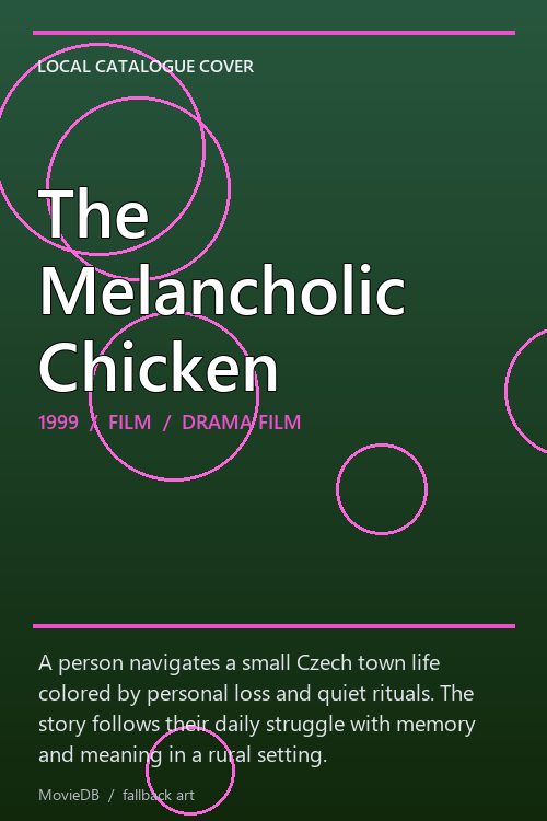 The Melancholic Chicken poster