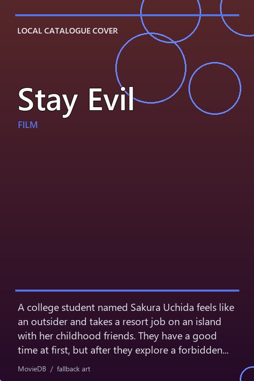 Stay Evil poster