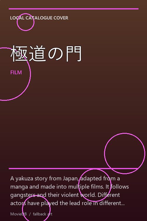 極道の門 poster
