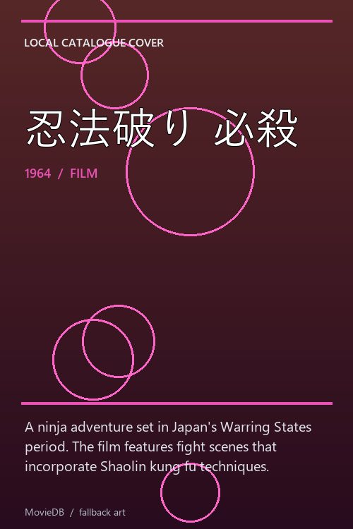 忍法破り 必殺 poster