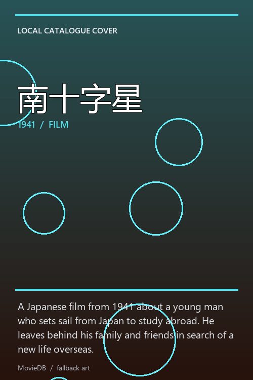 南十字星 poster