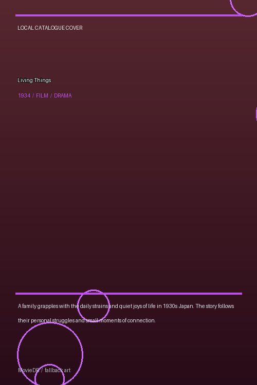 Living Things poster