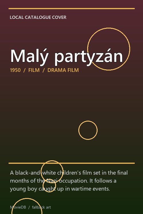 Malý partyzán poster
