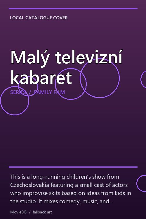 Malý televizní kabaret poster