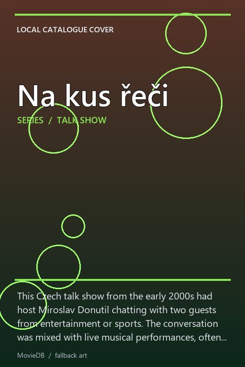 Na kus řeči poster