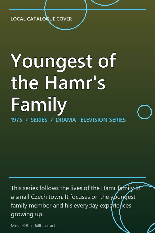 Youngest of the Hamr's Family poster