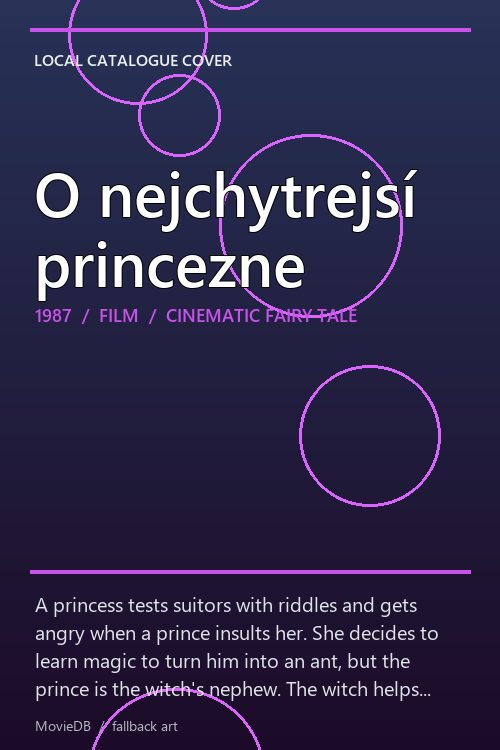 O nejchytrejsí princezne poster