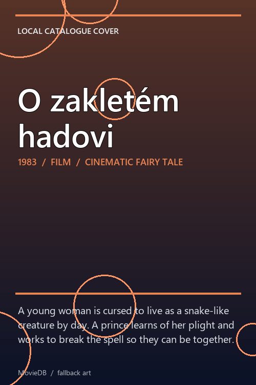 O zakletém hadovi poster