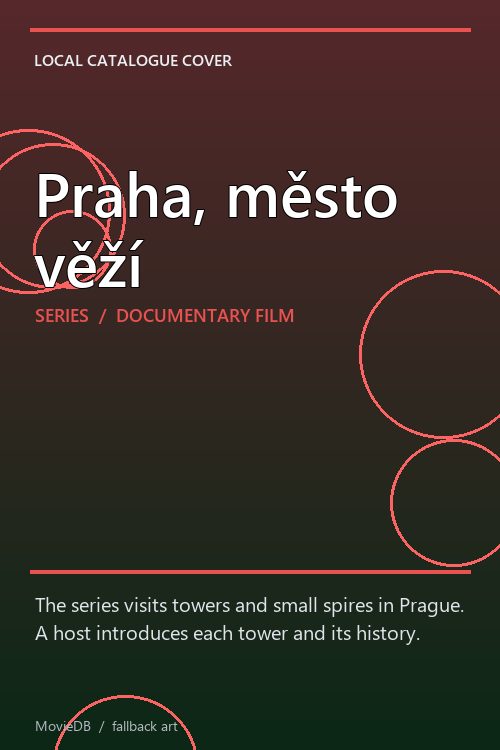 Praha, město věží poster