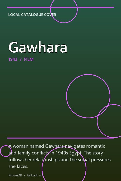 Gawhara poster