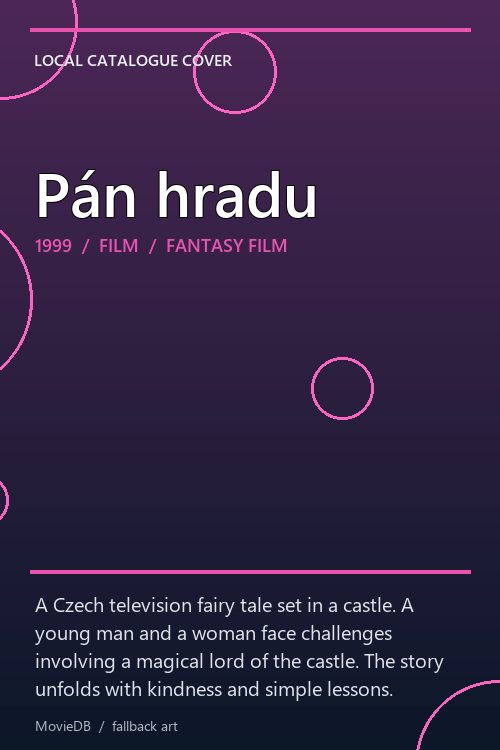 Pán hradu poster