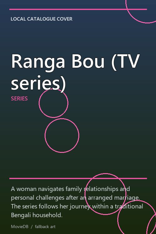 Ranga Bou (TV series) poster