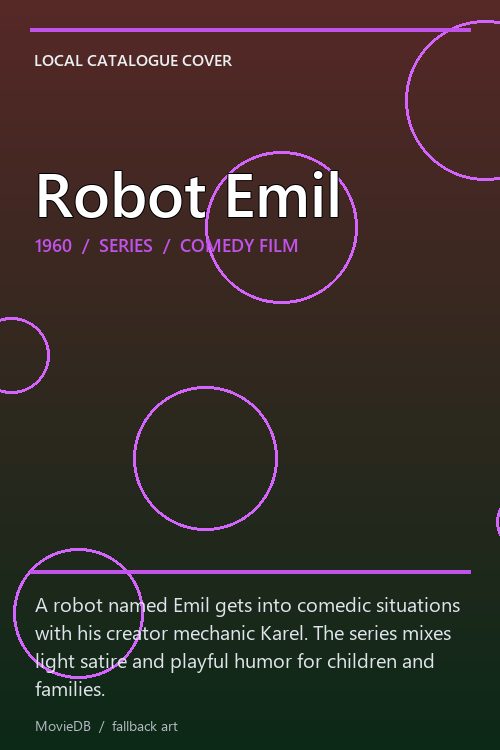 Robot Emil poster