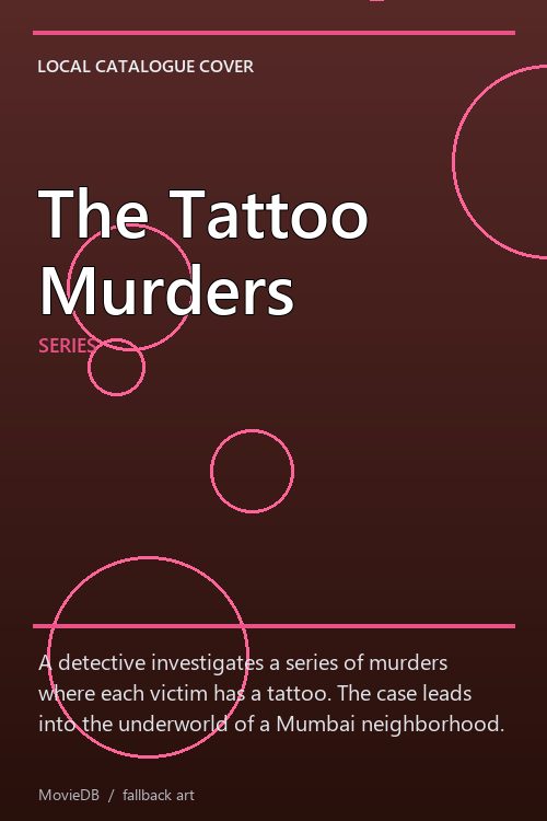 The Tattoo Murders poster