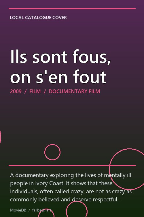 Ils sont fous, on s'en fout poster