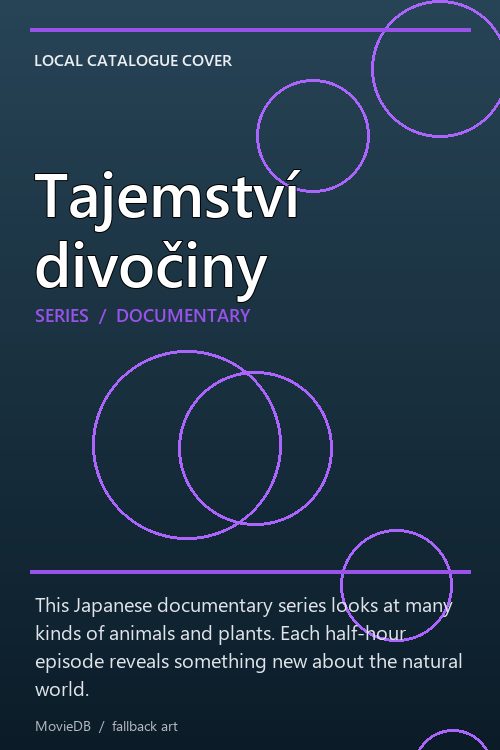 Tajemství divočiny poster