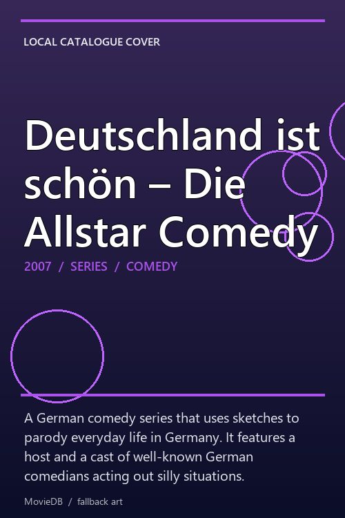Deutschland ist schön – Die Allstar Comedy poster