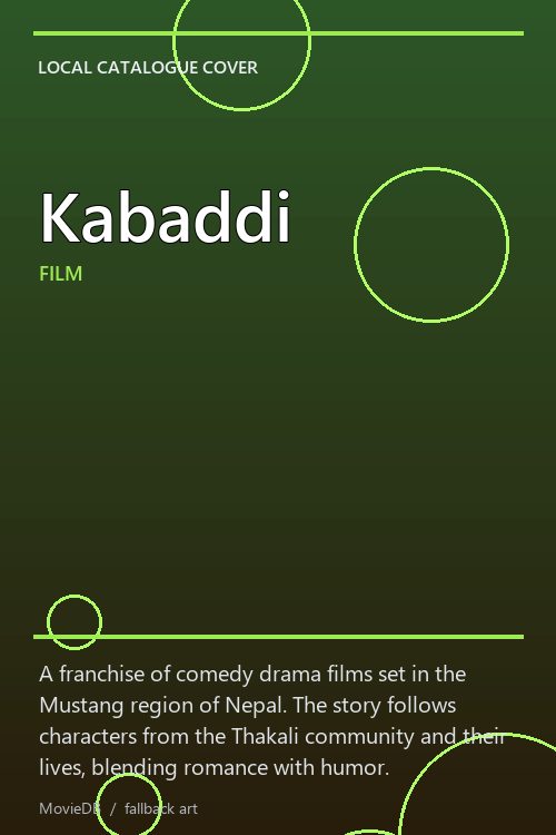 Kabaddi poster