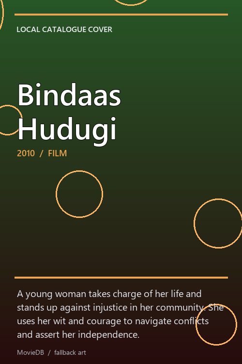 Bindaas Hudugi poster